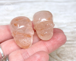 Hematoid Quartz Mini Skull