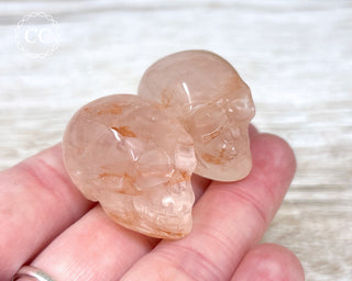 Hematoid Quartz Mini Skull