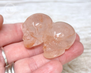 Hematoid Quartz Mini Skull