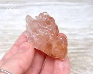 Hematoid Quartz | Fire Quartz Dragon Head #4