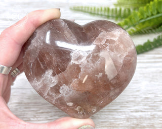 Hematoid Quartz Heart #1