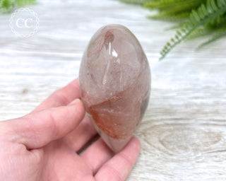 Hematoid Quartz | Fire Quartz Heart #1