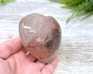 Hematoid Quartz | Fire Quartz Heart #1