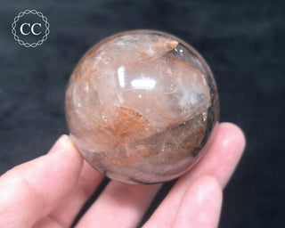 Hematoid Quartz | Fire Quartz Sphere #3