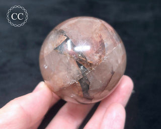 Hematoid Quartz | Fire Quartz Sphere #3