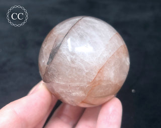 Hematoid Quartz | Fire Quartz Sphere #3