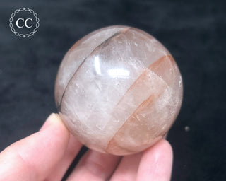 Hematoid Quartz | Fire Quartz Sphere #3