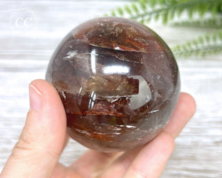 Hematoid Quartz Sphere #1