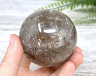 Hematoid Quartz Sphere #1