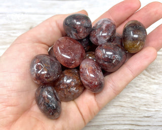 Hematoid Quartz Tumbled Crystal