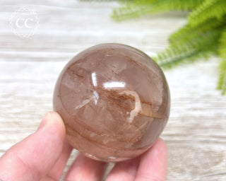 Hematoid Quartz | Fire Quartz Sphere #3