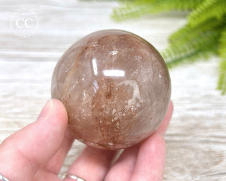 Hematoid Quartz | Fire Quartz Sphere #3