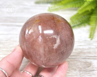 Hematoid Quartz | Fire Quartz Sphere #1