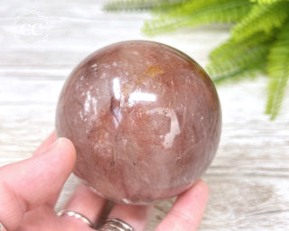 Hematoid Quartz | Fire Quartz Sphere #1
