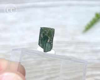Hollow Green Tourmaline Crystal - Barra do Salinas #9