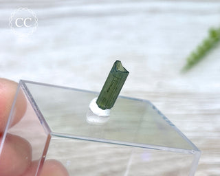 Hollow Green Tourmaline Crystal - Barra do Salinas #10