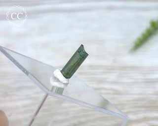 Hollow Green Tourmaline Crystal - Barra do Salinas #10