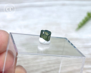Hollow Green Tourmaline Crystal - Barra do Salinas #13