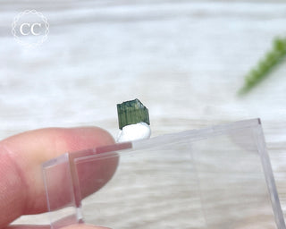 Hollow Green Tourmaline Crystal - Barra do Salinas #13