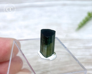 Hollow Green Tourmaline Crystal - Barra do Salinas #2
