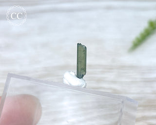 Hollow Green Tourmaline Crystal - Barra do Salinas #7