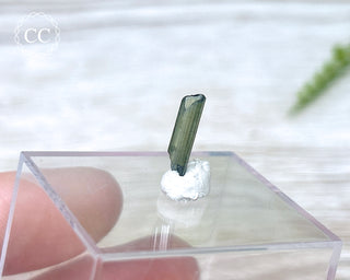 Hollow Green Tourmaline Crystal - Barra do Salinas #7