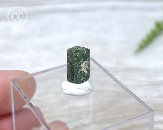 Hollow Green Tourmaline Crystal - Barra do Salinas #9