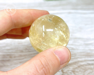 DISCOUNTED Honey Calcite Sphere #6