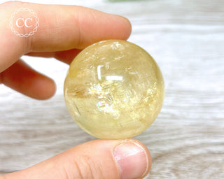 DISCOUNTED Honey Calcite Sphere #6