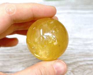 Honey Calcite Sphere #1