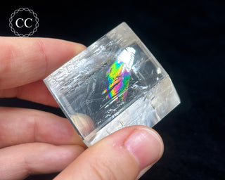 Optical Calcite Polished Rhomb #2