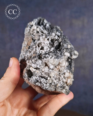 Bladed Hematite & Calcite Specimen - Murcia #2