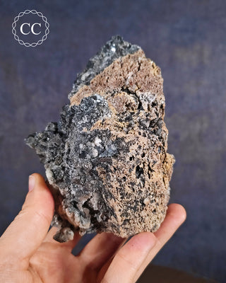 Bladed Hematite & Calcite Specimen - Murcia #2