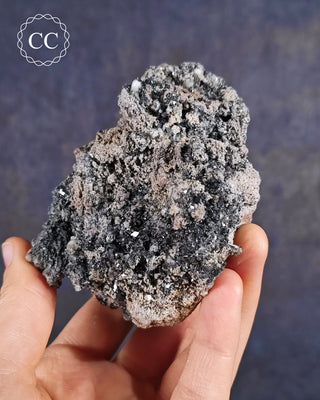 Bladed Hematite & Calcite Specimen - Murcia #3