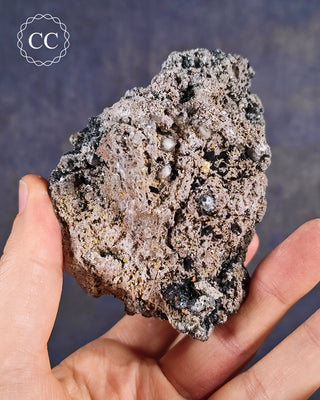 Bladed Hematite & Calcite Specimen - Murcia #3