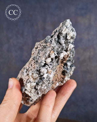 Bladed Hematite & Calcite Specimen - Murcia #5