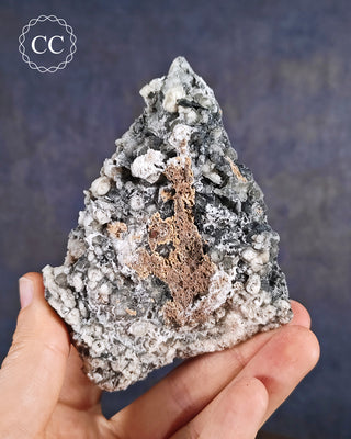 Bladed Hematite & Calcite Specimen - Murcia #5