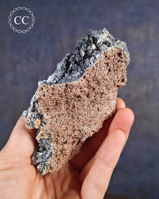 Bladed Hematite & Calcite Specimen - Murcia #6