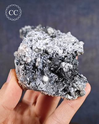 Bladed Hematite & Calcite Specimen - Murcia #6
