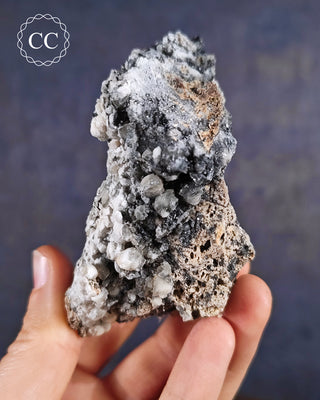 Bladed Hematite & Calcite Specimen - Murcia #10