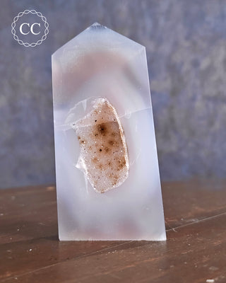 Druzy Agate Tower #3