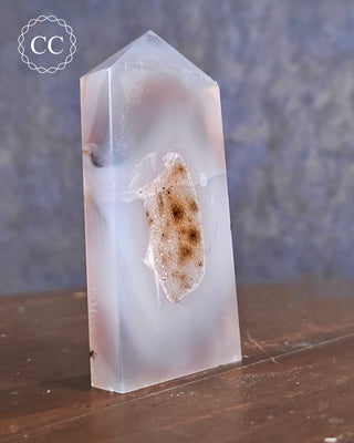 Druzy Agate Tower #3