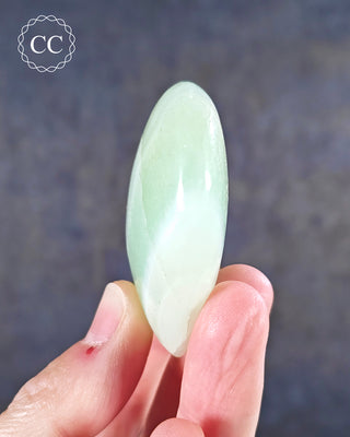 Pistachio Calcite Heart #1