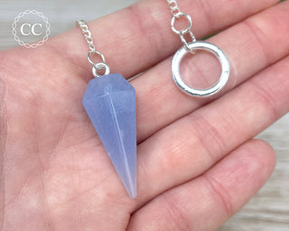 Blue Lace Agate Pendulum #1