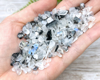 Rainbow Moonstone Crystal Chips 50g