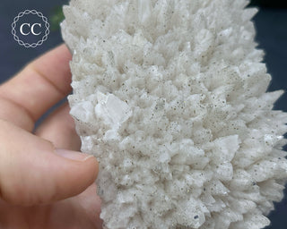 Scalenohedral Calcite with Chalcopyrite #1