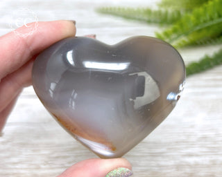 Orca Agate Heart #2