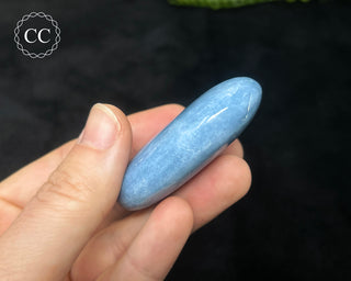 Indian Blue Opal Chunky Palm Stone #3