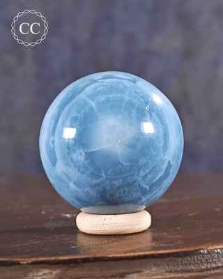 Indian Blue Opal Sphere #1