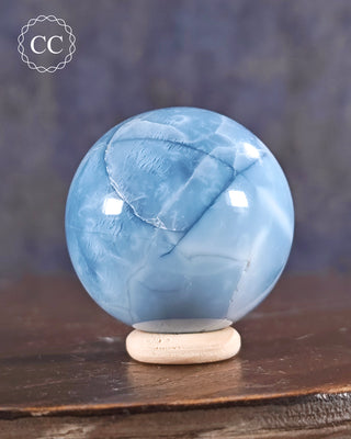 Indian Blue Opal Sphere #2